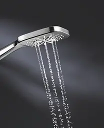 Ручний душ Grohe Rainshower 130 Cube 3 режими 26582000, Хром - мініатюра 2