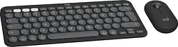 Комплект (клавіатура + миша) Logitech Pebble 2 Combo for Mac Graphite UA (920-012244) [99002] - мініатюра 2