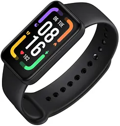 Силіконовий ремінець Primo для фітнес браслета Xiaomi Redmi Smart Band Pro (M2101B1/BHR5501GL) Black - мініатюра 3
