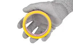 Стрічка малярська Intertool 25 мм х 20 м жовта (в упаковці 9 шт.) - мініатюра 3