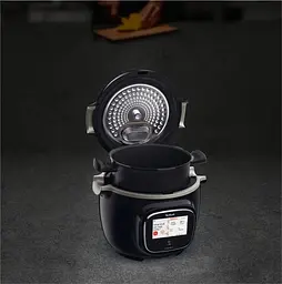 Мультиварка-скороварка Cook4me Touch, 1600Вт, чаша-6л, сенсорне керув., 13 програм, метал/плас Tefal kuh0015006 - мініатюра 8