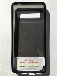 Оригінальний протиударний чохол Tech21 Evo Check для Google Pixel 6a Smokey Black (T21-9488) - мініатюра 4