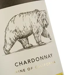 Вино Grizzly Bear Chardonnay, біле, сухе, 0,75 л - мініатюра 3