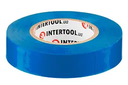 Стрічка електроізоляційна Intertool ізолента 20 м синя в упаковці 10 шт. - мініатюра 2