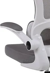 Офісне крісло GT Racer B-5880 White/Black - мініатюра 2