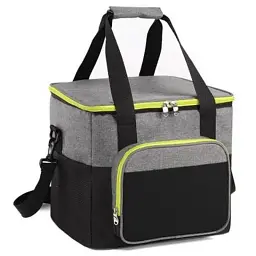 Термосумка Time Eco TE-320S 20л Black/Grey (6215028111575BGREY) - мініатюра 1