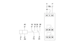 Реле часу асиметричного циклу NTE9‑S2 AC/DC 12‑240V АСКО‑УКРЕМ (A0010240008) - мініатюра 5