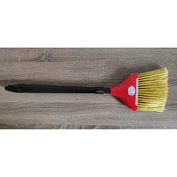 Віник Zambak Plastik №1 пластмасовий зі з'ємною ручкою 15х67 см червоний (ZP-260r) - мініатюра 6