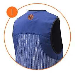 Стрічковий жилет Beretta Full Mesh L Синій - мініатюра 2
