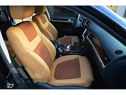 Авточохли модельні MW Brothers для Volkswagen Touareg II TDI c 2010 - мініатюра 3