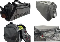 Спортивна сумка Easyfit SB1 45 л сіра (EF-8001-GY) - мініатюра 4