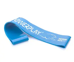 Резинка для фітнесу (стрічка-еспандер) PowerPlay 4113 Mini Power Band 0.8 мм Синя (опір 5-10 кг) (PP_4113_Blue)