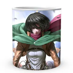 Кухоль GeekLand Атака Титанів Attack on Titan girl AT.02.49 330 мл білий - мініатюра 3