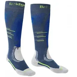 Шкарпетки Bridgedale Ski Easy On Pattern Denim/Blue XL (1053-710221.119.XL)