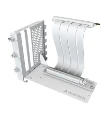 Підставка вертикальна Montech VGM 2, White, PCIe 4.0 x16 райзер, 24.4 см - мініатюра 4