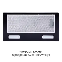 Витяжка телескопічна Minola HTL 6615 BL 1000 LED - мініатюра 4