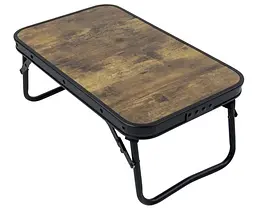 Стіл Bo-Camp Woodbine Compact 56x34 см Black/Wood look (1404190) (DAS303264) - мініатюра 3