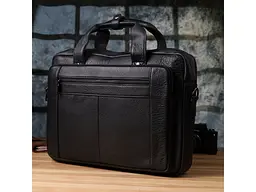 Портфель для чоловіків із натуральної шкіри Vintage 41×30×10 см sum0027455 - мініатюра 9