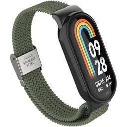 Ремінець ArmorStandart Braided Solo Loop для Xiaomi Smart Band 8 / 9 / 10 Khaki (ARM69929) [94769] - мініатюра 2