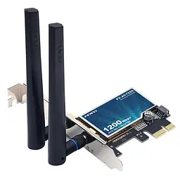 Мережева карта Fenvi FV-AC1200 Bluetooth + Wi-Fi 2.4 / 5 GHz PCI-E до 1200 Mbps з антенами (18841)