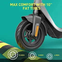 Електросамокат Scooter Niu Kick Scooter KQi2 Pro сірий - мініатюра 10