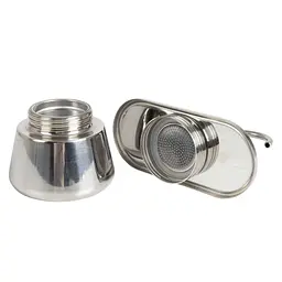 Кавоварка Bo-Camp Stainless Steel 2-cups Silver (2200545) - мініатюра 10