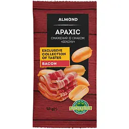 Арахіс смажений Almond зі смаком бекону 50 г 