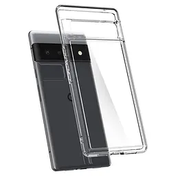 Чохол прозорий протиударний Spigen Ultra Hybrid Crystal SPGACS03465 для Google Pixel 6 Pro (6.7") Clear - мініатюра 10