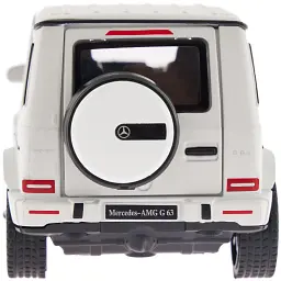 Машинка Rastar Mercedes-Benz AMG G63 1:32 Білий - мініатюра 7