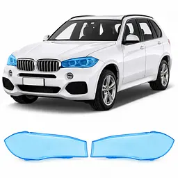 Антигравійна захисна бронеплівка за лекалами для BMW X5 F15 2013-2018 - оптика (фари та ПТФ)