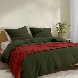 Плед-покривало Cosas Greek Waffle Ruby вафельне 75х95 см (Blanket_29Ruby_GreekWaffle_75x95) - мініатюра 5