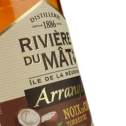 Ром La Martiniquaise Riviere du Mat Arrange Noix de Coco Torrefiee, 35%, 0,7 л - мініатюра 3
