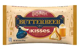 Шоколадні цукерки Hershey's Kisses Harry Potter Butterbeer Flavored Easter Candy 255г