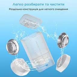 Автоматична годівниця для котів HoneyGuaridan A305D 5 л з двома мисками, білий - мініатюра 8