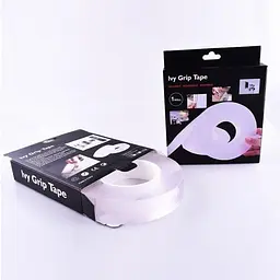 Багаторазова кріпильна клейка стрічка Ivy Grip Tape 2 м двостороння силіконова стрічка з гелевого матеріалу - мініатюра 7