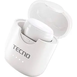 Навушники Tecno Minipods M1 Mono White (4895180759475) - мініатюра 3