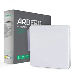 Свiтильник свiтлодiодний Ardero AL802ARD накладний 36W 5000K (80168) - мініатюра 2