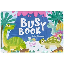 М'яка розвиваюча іграшка-книжечка "Busybook" YB-501-502-503-1