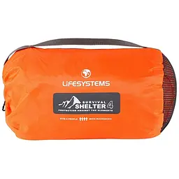Тент Lifesystems Survival Shelter 4 Помаранчевий - мініатюра 3