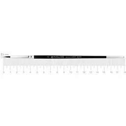 Пензель білка кругла Classic 3049R № 2 коротка ручка Kolos