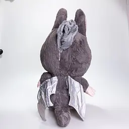 М'яка іграшка-плед та подушка 3 в 1 Labubu Brown Dragon Сірий Colorful Home 520-29G - мініатюра 11