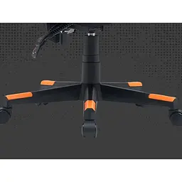 Ігрове крісло Canyon Flow MCH01 Mesh Black Orange (CNE-MCH01) - мініатюра 5