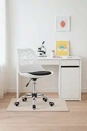 Офісне крісло Leobert Print біло-чорний - мініатюра 2