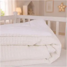 Плед дитячий MirSon Pure Waffle White 90х110 см (2200013892960) - мініатюра 3