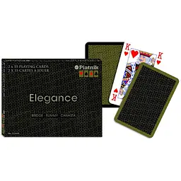 Карти гральні Piatnik Вишуканість (Elegance) (2 колоди) (PT-222443)