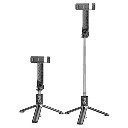Селфі-монопод Hoco K20 Prior live broadcast holder чорний - мініатюра 3