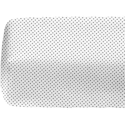 Набір простирадл на резинці Cosas Pink Zigzag & Dots 60х120х12 см (SetSheet_ZigPinkGrey_DropWGrey_120x60) - мініатюра 4