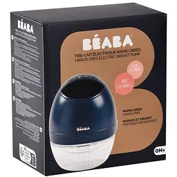 Молоковідсмоктувач Beaba Hands-Free електричний синій (911735) - мініатюра 4
