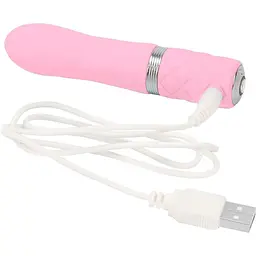 Розкішний вібратор Pillow Talk - Flirty Pink з кристалом Сваровські - мініатюра 4