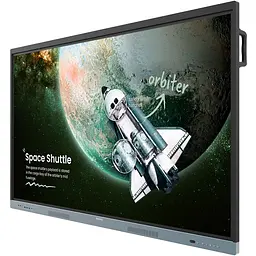 Інтерактивна панель 65" BenQ RE6504, IPS, UHD, 8Гб/ 128Гб, колонки, кріплення, чорна - мініатюра 3
